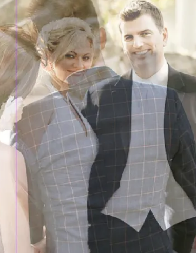 אינדיזיין שילוב בין תמונות מסכות