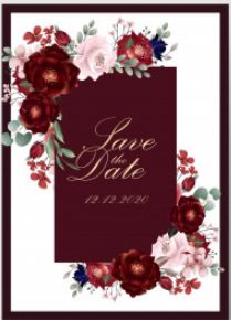 SAVE THE DATE דוגמה דוגמאות סייב דה דייט (1)