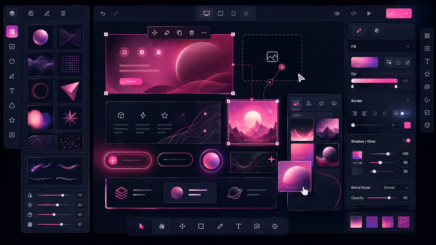 שפה עיצובית במסלולי לימודי תקשורת חזותית
