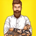 חקור את צומת הדרכים הכובש שבו עיצוב גרפי פוגש ציור מסורתי