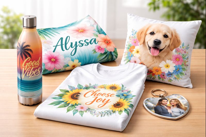 סובלימציה בעיצוב גרפי 2026 כל מה שצריך לדעת כדי להתחיל להדפיס על מוצרים