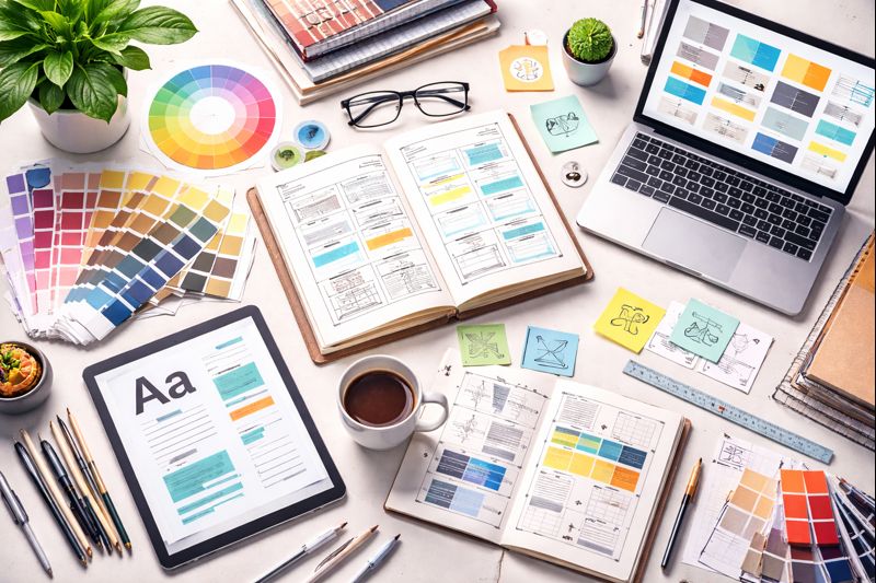 תיק עבודות למה עקרונות הופכים “אוסף עבודות” לסיפור מקצועי