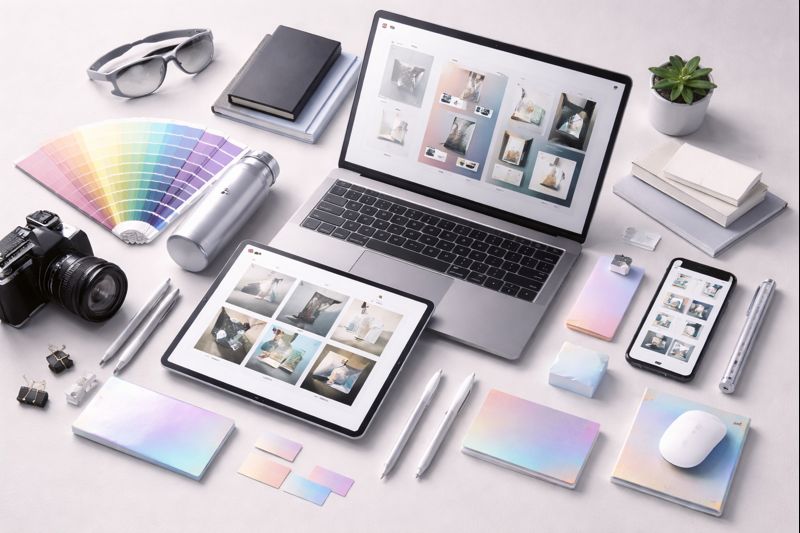 תיק עבודות עיצוב גרפי הוא לא אוסף תמונות יפות, אלא הוכחה שאתה יודע לפתור בעיות תקשורת בעזרת עיצוב