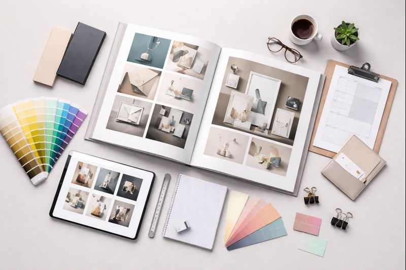 מה צריך להיות בתיק עבודות של מעצב גרפי מתחיל ב2026