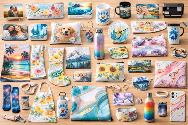 סובלימציה 2026 דוגמאות