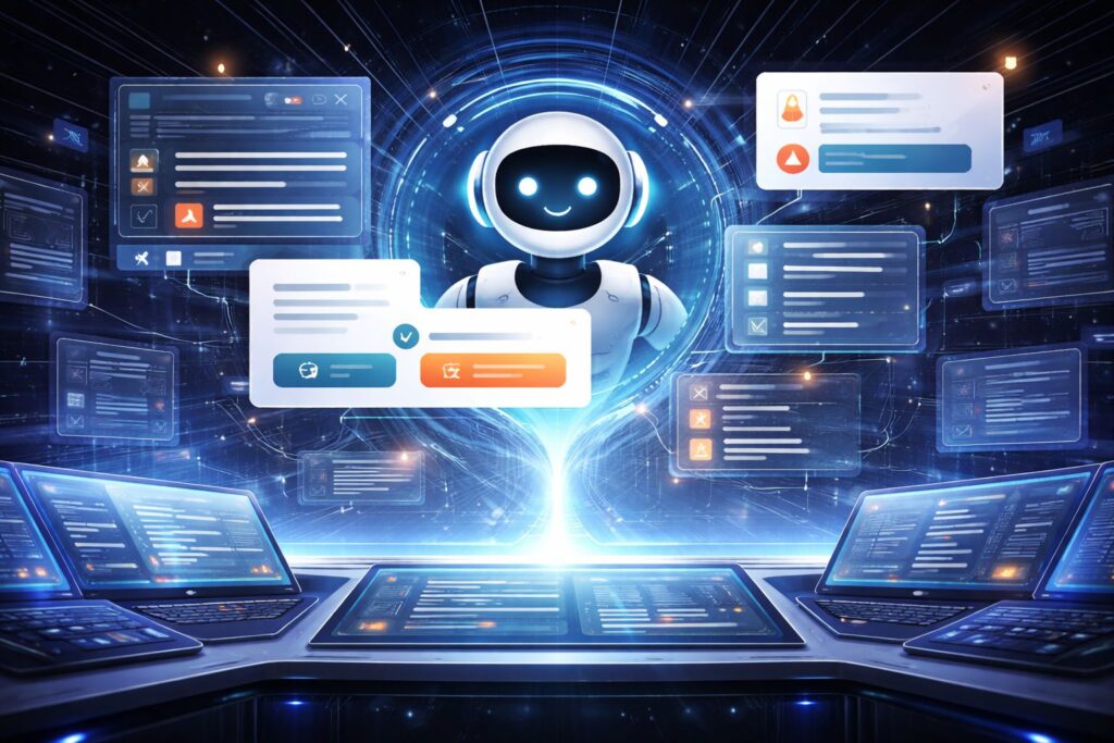 מה זה עיצוב סוכני ולמה הוא שונה מממשק אפליקציה רגילה