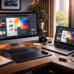 מחשב למעצב גרפי ב2026: נייד או נייח לעבודה יומיומית? המדריך שיעשה לך סדר (כולל פתרון היברידי)