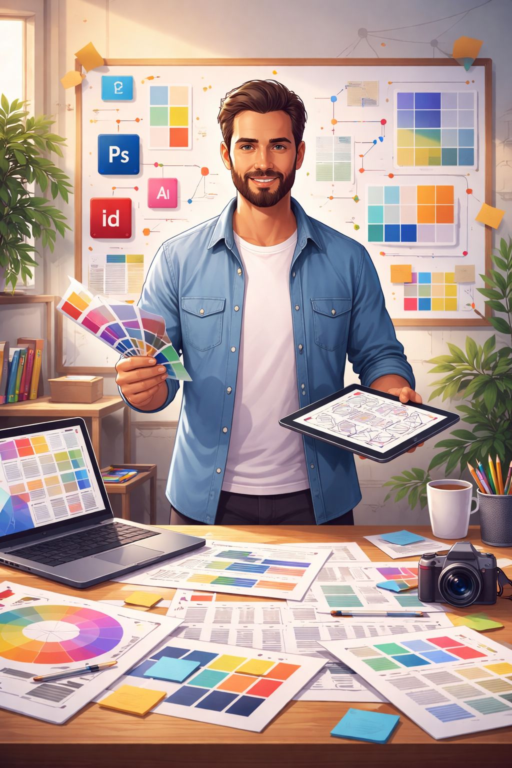 Read more about the article הפחד מאיבוד המקצוע: מדריך למעצבים גרפיים – איך להפוך מ“ביצועיסט” ל“אוצר ויזואלי” (Curator)