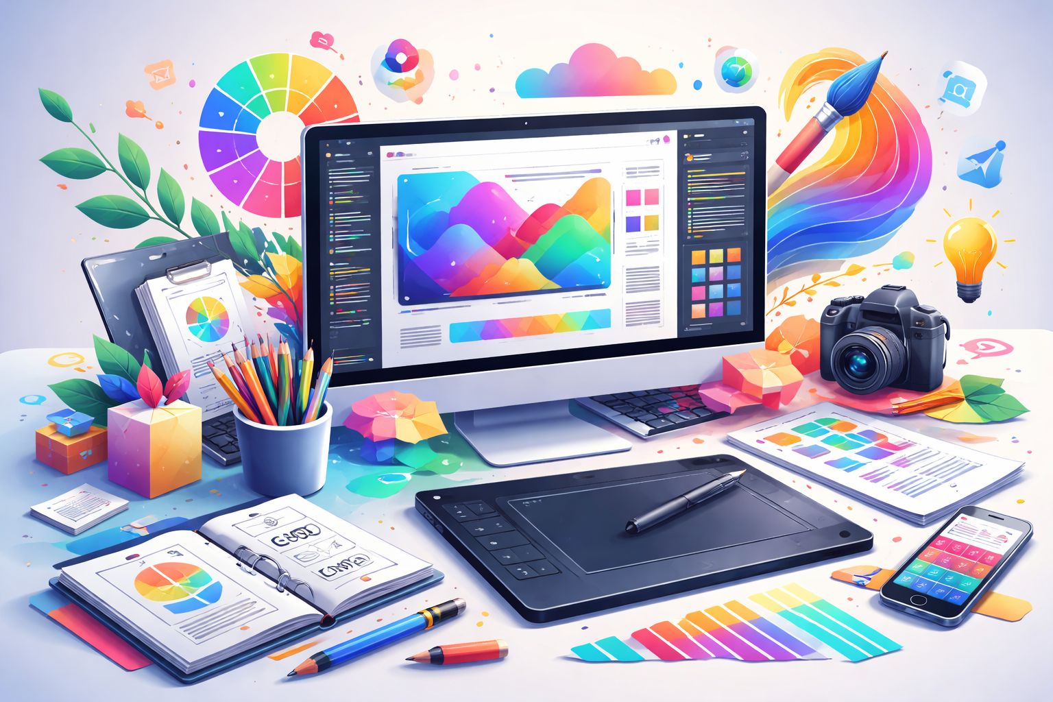 Read more about the article איזה תוכנות גרפיקה ממוחשבת לומדים בלימודי עיצוב גרפי, ואיך כל אחת משרתת עבודה אמיתית בשטח