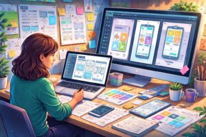 מה עושים אחרי קורס חווית משתמש ועיצוב גרפי כדי למצוא עבודה