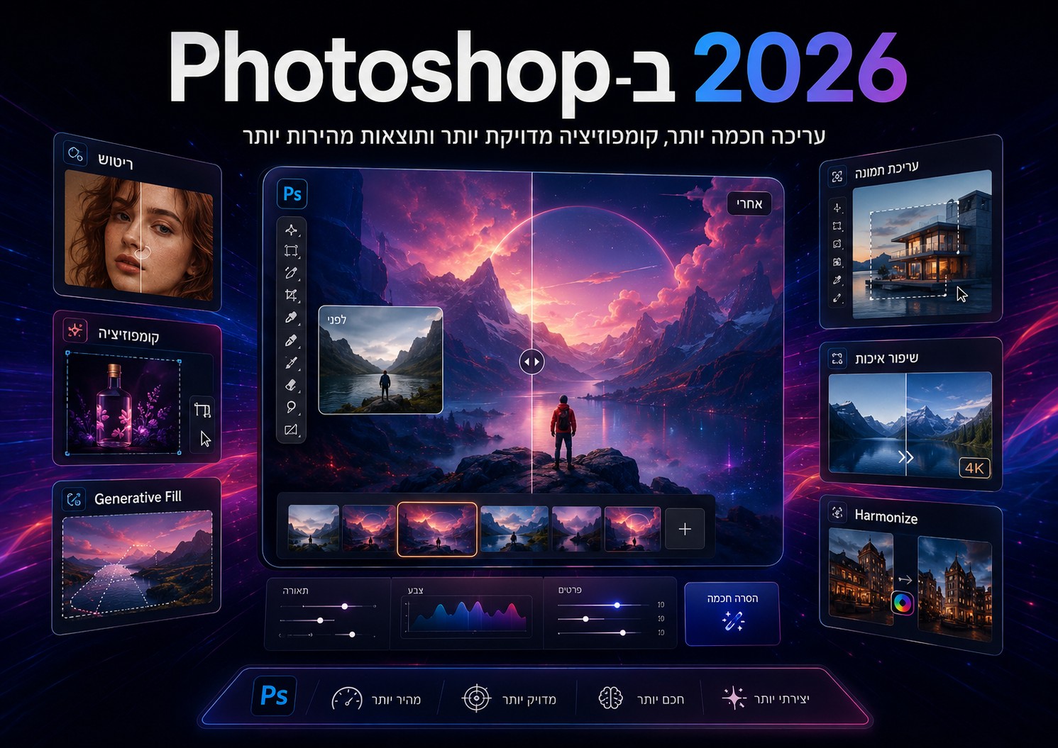 להסביר איך החידושים של Adobe בשנת 2026 יכולים לעזור
